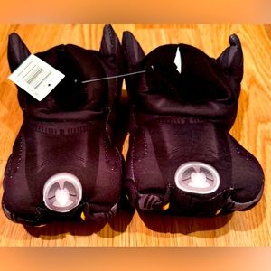 Batman Batmobile Boys Black Slippers